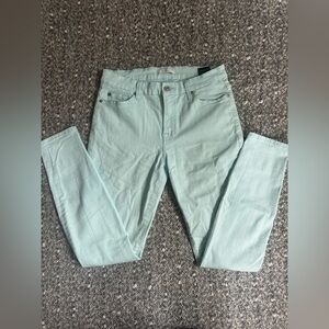 7 for all Mankind Aqua Skinny Jeans